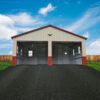Double Metal Garage