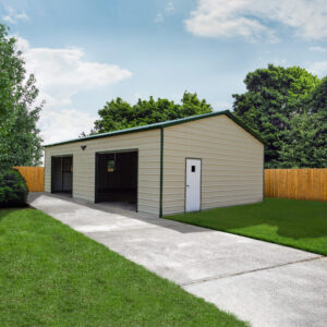 Double Metal Garage
