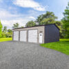 3-Bay Metal Garage